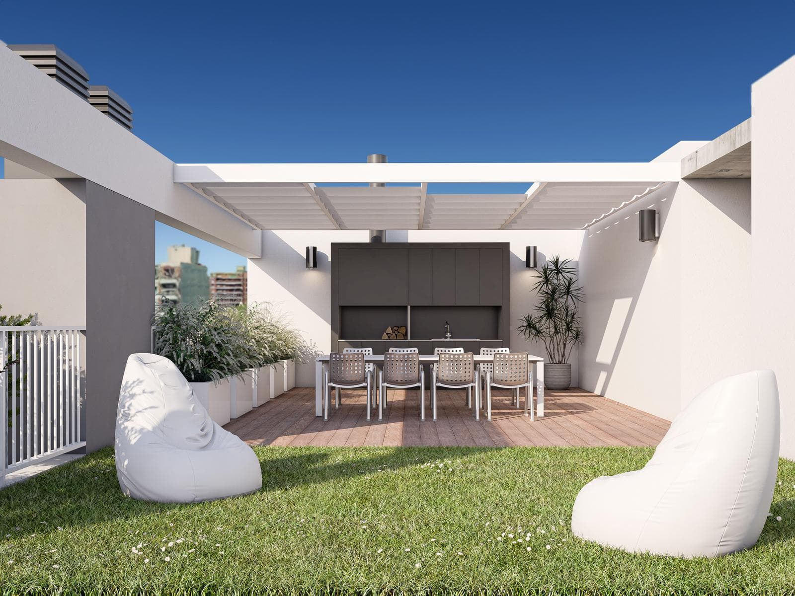 Departamento monoambiente con Piscina y SUM - San Martín