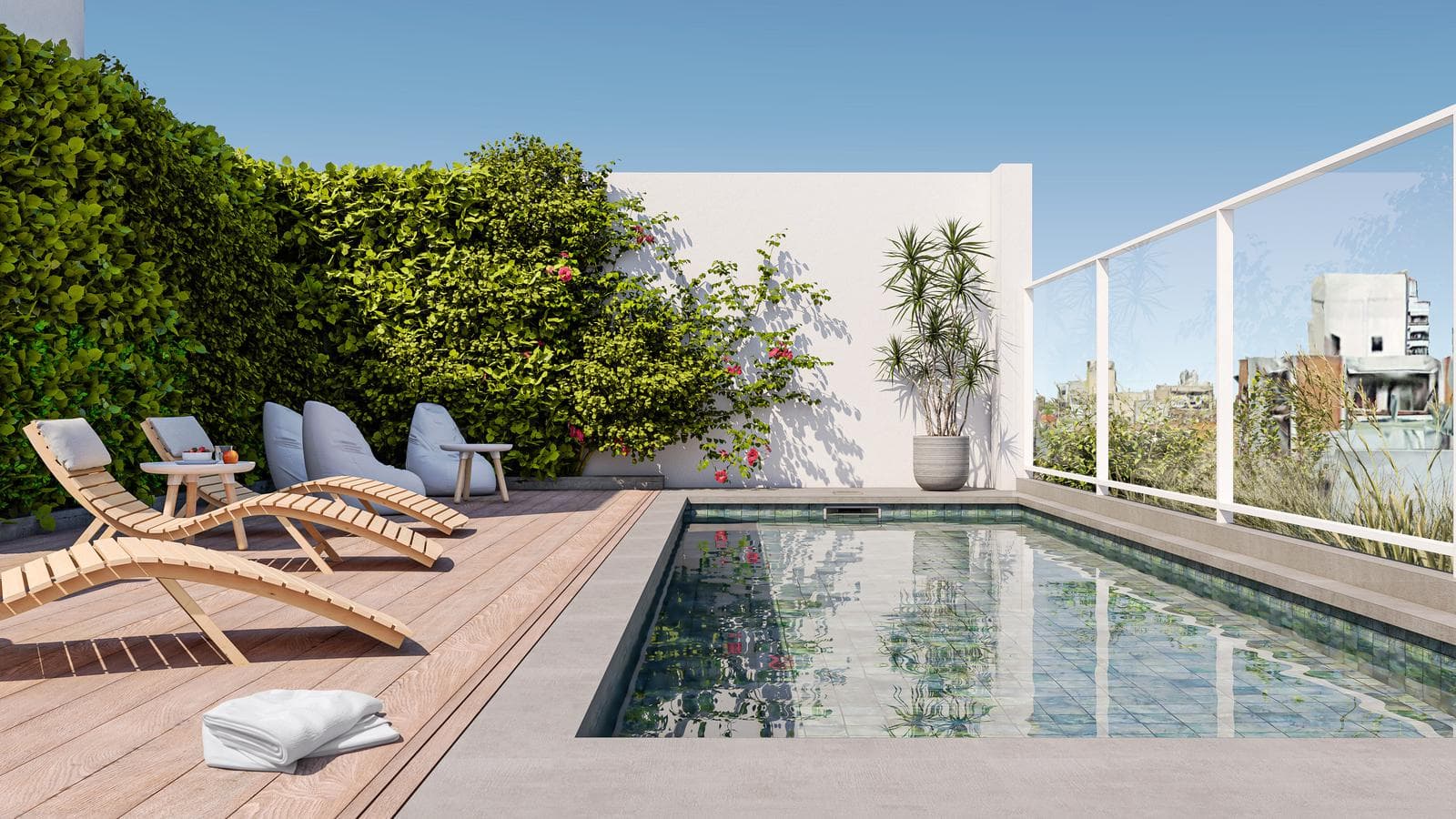 Departamento 2 Ambientes con Solarium y Piscina – San Martín